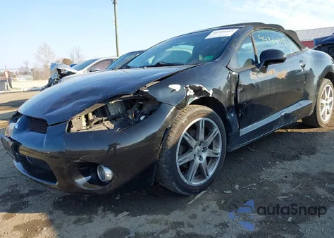 2007 Mitsubishi Eclipse Spyder Gt z USA, uszkodzony, nr VIN 4A3AL35T97E010746